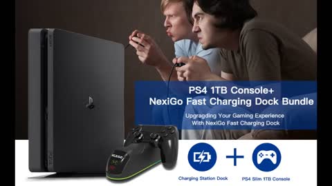 Review: NexiGo 2021 Playstation 4 PS4 Slim 1TB Console Christmas Family Holiday Bundle, Light &...