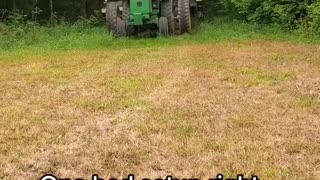 John Deere 4755 and planter, on nice setup