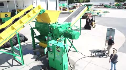 Eco-Friendly Tire Recycling Machines