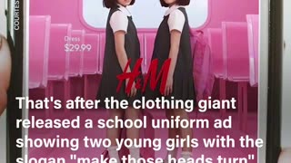 H & M WHAT IS YOUR INTENTION WITH THIS FACEBOOK SPONSORED AD? LITTLE SCHOOLGIRLS GENERALLY DON’T WANT TO “TURN HEADS”