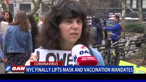 Finally, New York City lifted the mask mandate