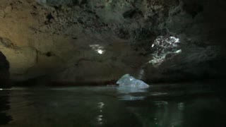 Cave Swimming Xel-Ha Park Lagoon Mexico Carribean