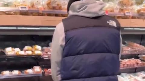 Muslim Pees On Pork In Grocery Store