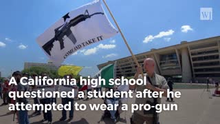 Calif. School: Student ‘Promoting Violence’ by Wearing Pro-2nd Amendment Shirt