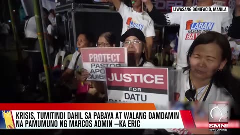 Krisis tumitindi dahil sa pabaya at walang damdamin na pamumuno ng Marcos Admin