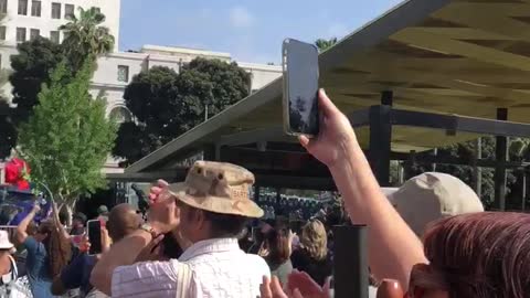 Defeat the Mandates Rally in LA, California