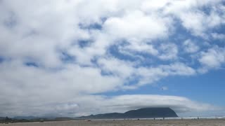 Seaside Oregon Time Lapse - Clouds Roll In - June 2023 #timelapse