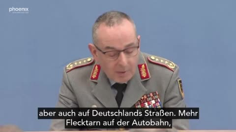 Bundeswehrgeneral BREUER - Mehr Flecktarn auf der Autobahn
