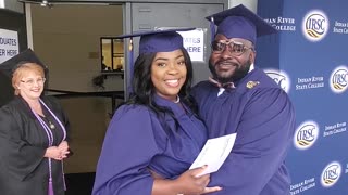 Husband Surprises Wife with Same Day Graduation