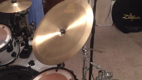 20" SaBiAn Paragon Neil Peart Chinese cymbal inverted