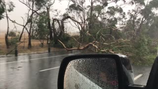 Aftermath of Intense Australian Storm