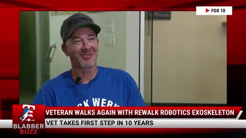 Veteran Walks Again With ReWalk Robotics Exoskeleton