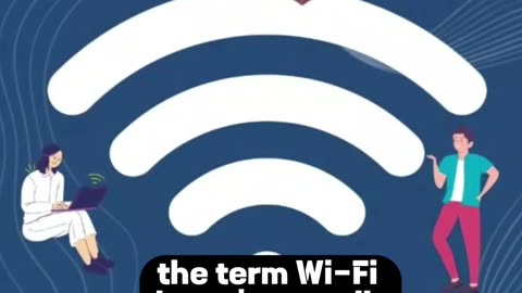 The term "Wi-Fi" doesn't actually stand for anything. It's not an acronym. #shorts