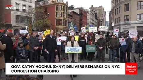 New York Governor Kathy Hochul Praises Contentious NYC Congestion Pricing