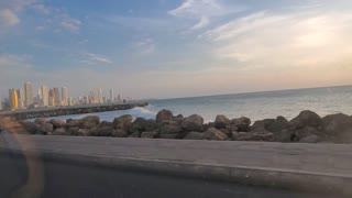 Cartagena beach drive... Colombia