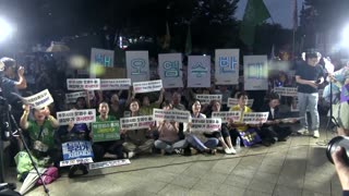 South Koreans protest over Fukushima discharge plan