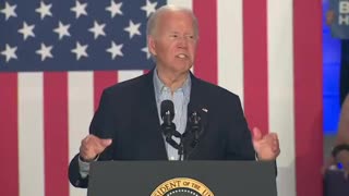 CRAZY: Biden Vows To Beat Trump "Again In 2020"