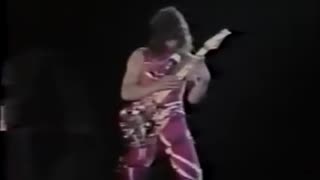 Eddie Van Halen: AMAZING ERUPTION Solo at The '83 US Festival!