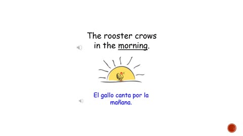 Palabra Del día en Inglés 'morning'