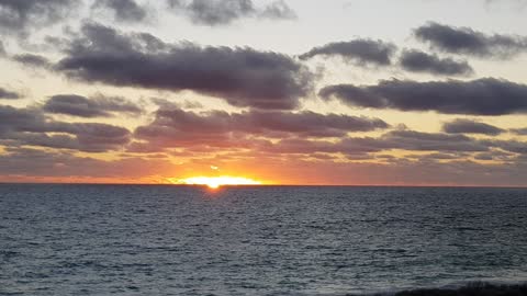 Sunset at Swanbourne beach