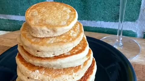pancakes#mimosa#brunch#boozy#snacks#fyp#howto#breakfast#bakingrecipe