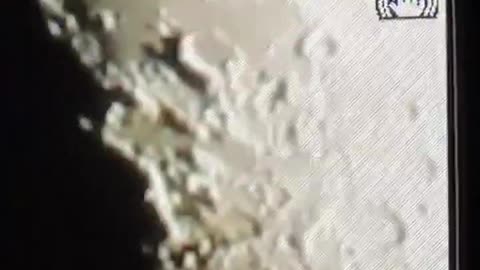 I’m filming the moon in detail