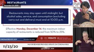 D.C. imposes new coronavirus lockdown restrictions