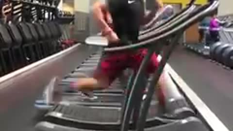 The fastest men on treadmill 40km