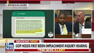 Rep Byron Donalds during impeachment inquiry.