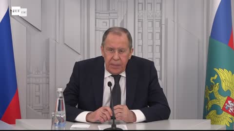 🔴 LIVE: Russlands Außenminister Lawrow gibt Online-Pressekonferenz