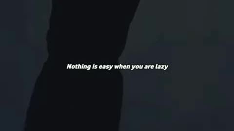 Nothing is easy when you are ||