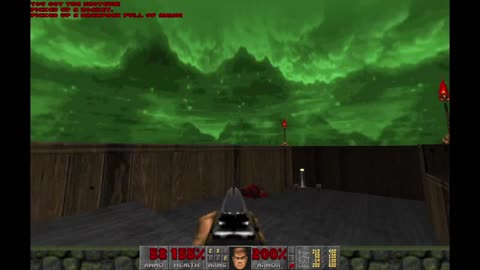 Deathless (Doom II mod) - Griefless - Under (E4M9) (secret level) - 100% completion
