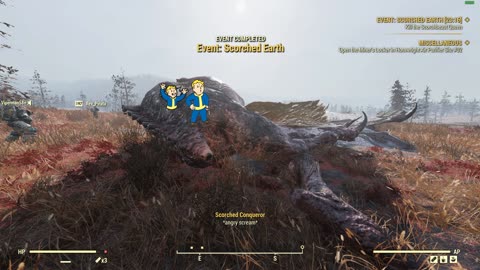 Fallout 76 - My First Scorchbeast Queen