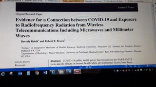 EVIDENCE FOR A CONNECTION BETWEEN COVID19 AND 5G