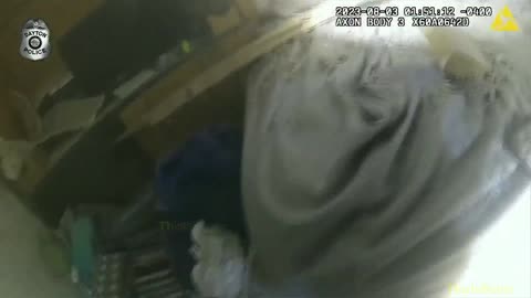 Body cam video shows police rescue man after truck crashes into Dayton home