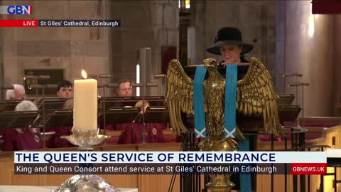 Nicola Sturgeon reads first lesson of Ecclesiastes during service for Queen Elizabeth II