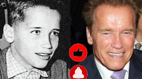 Arnold Schwarzenegger 💪🏻 transformation & childhood picture #shorts