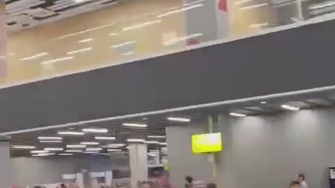 JUST IN: Muslims erupt, TAKE OVER AIRPORT in Dagestan, Russia P1