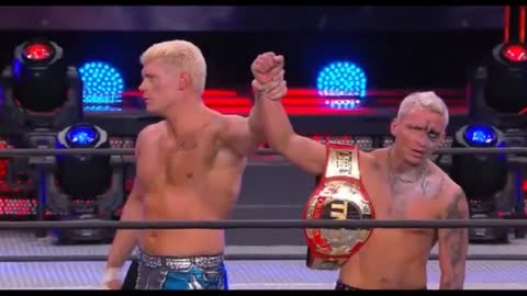 Arn Anderson Tells Cody Rhodes Off & Leaves Him In The Ring On AEW Dynamite.