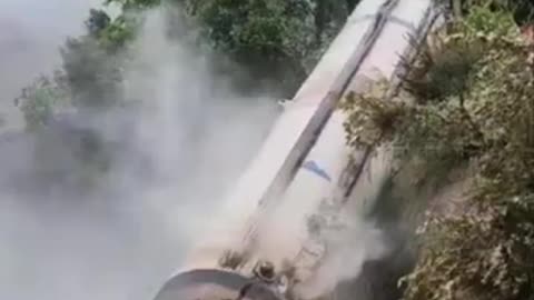 Booster Dropped On Village In China