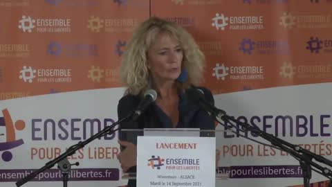 Conférence de presse de Martine Wonner pour le lancement de "ENSEMBLE POUR LES LIBERTES"