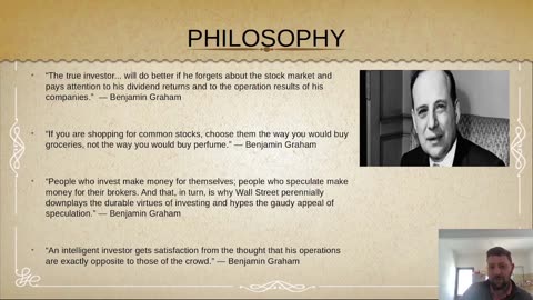 The Philosophy of Benjamin Graham