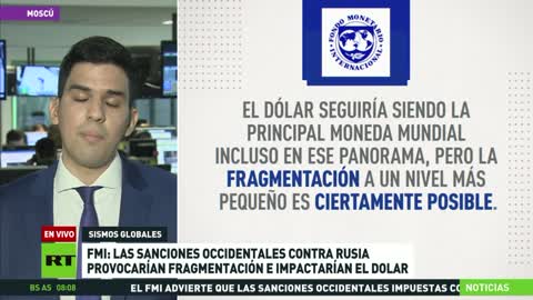 FMI: le sanzioni imposte alla Russia frammenteranno il sistema monetario globale afferma Gita Gopinath, vice direttore generale del Fondo monetario internazionale.