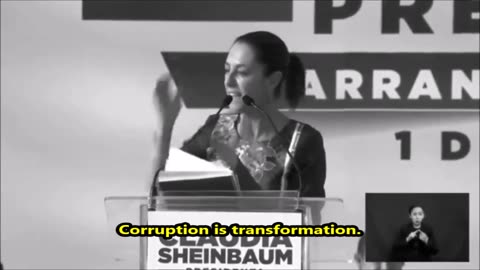Sheinbaum confesses: "My plan is for corruption to continue..."