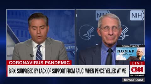 Fauci says he would leave the White House if Trump is reelected in 2024.
