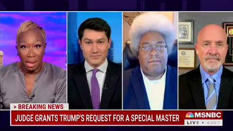 MSNBC Guest Is Mad A Judge Appointed A Special Master To Review Materials FBI Took From Trump!!