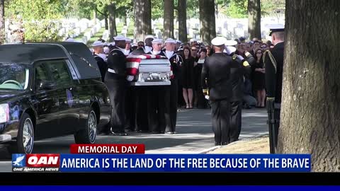 America is the land of the free because of the brave