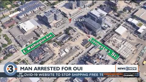 Man arrested for OWI, running from police on East Washington Ave