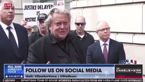 BANNON: All of this is about one thing—shutting down the MAGA