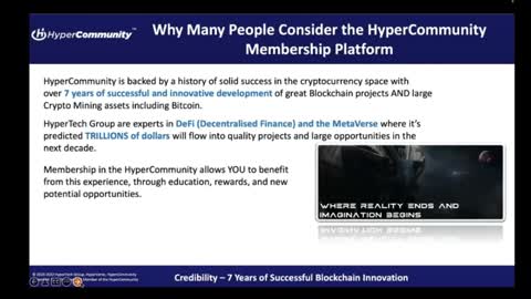 HyperCommunity 2.0 Membership Presentation